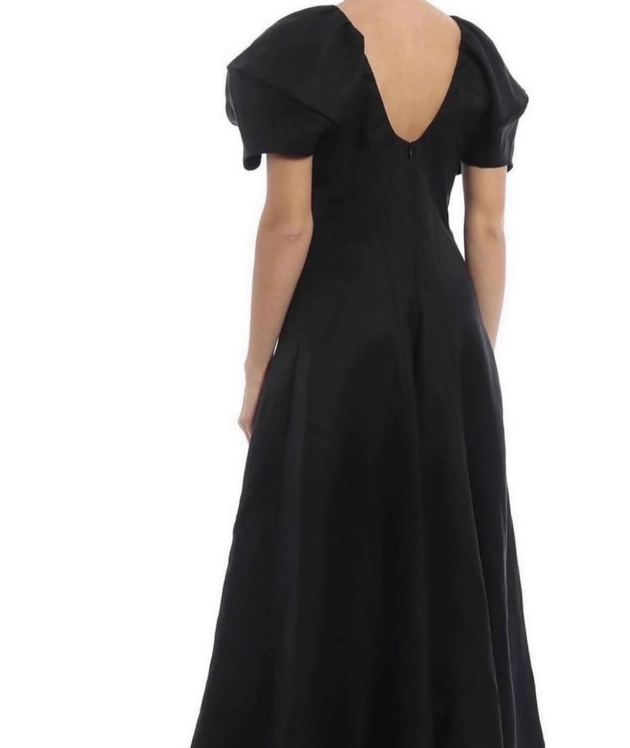 The Black Linen Dress