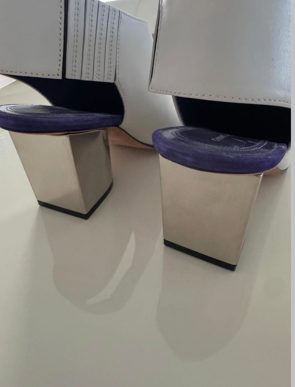 The Metal Heel Mules