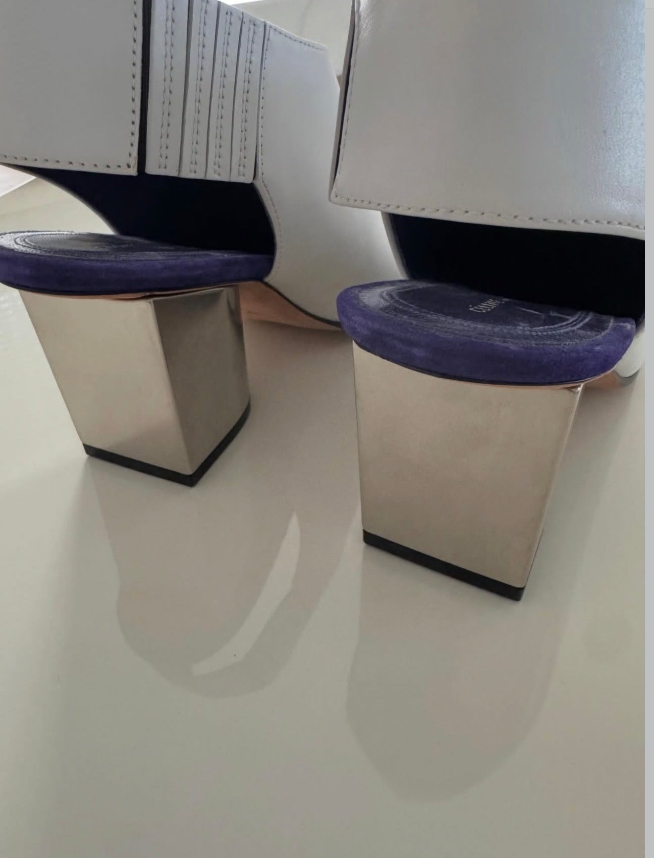 The Metal Heel Mules