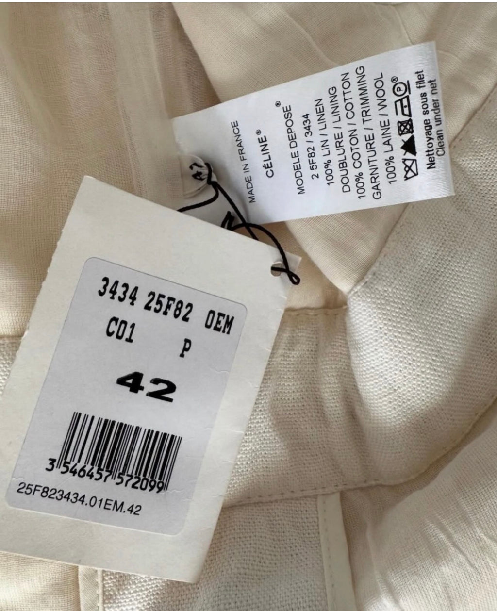 The Quilted Linen Coat