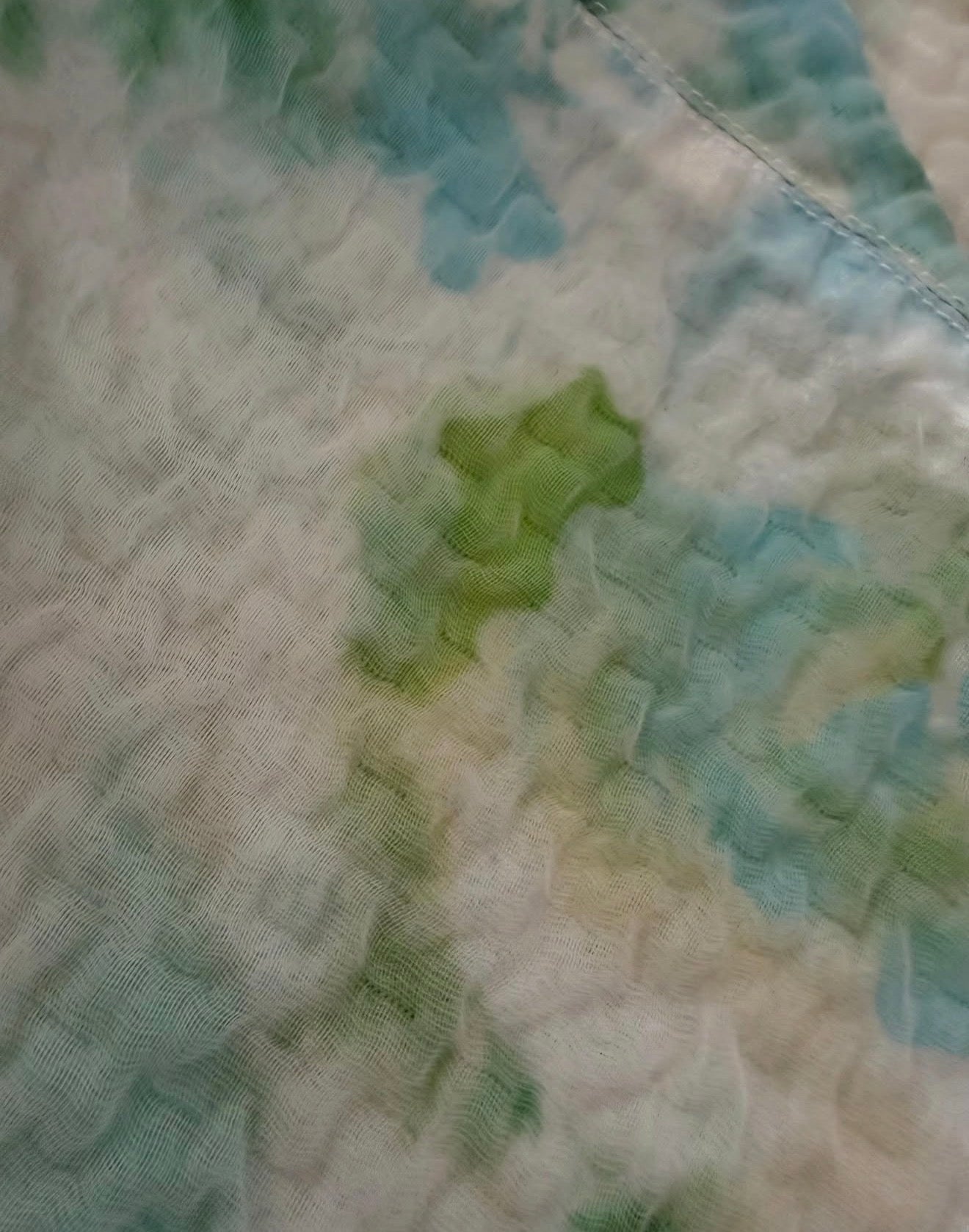 The Mint Frosty Water Colors Dress