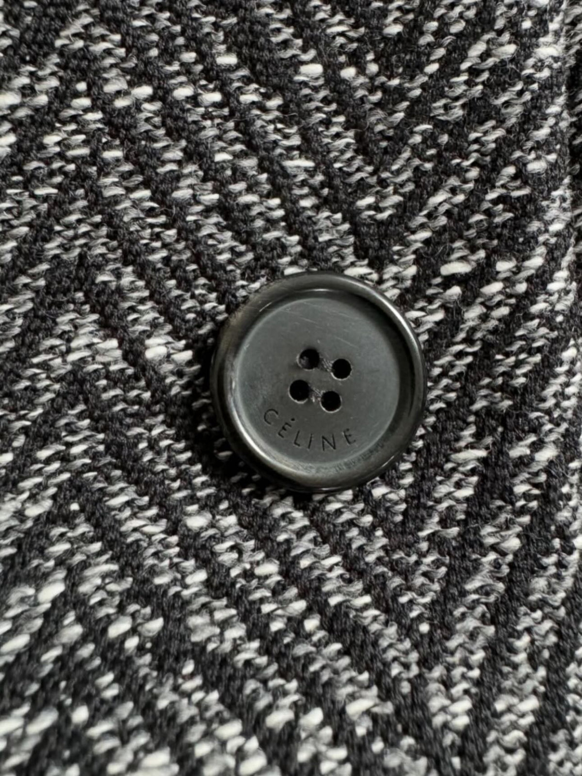The Herringbone Wool Belted Coat