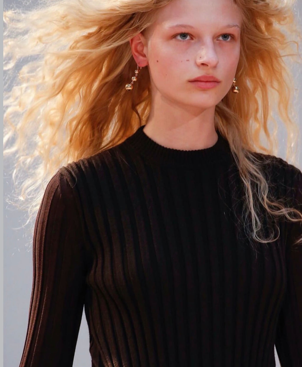 The Ad Campaign Gold Brass Earrings