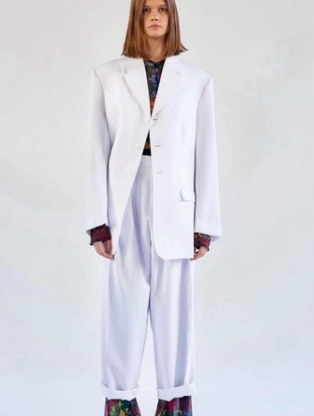 The White Ad Campaign Pants