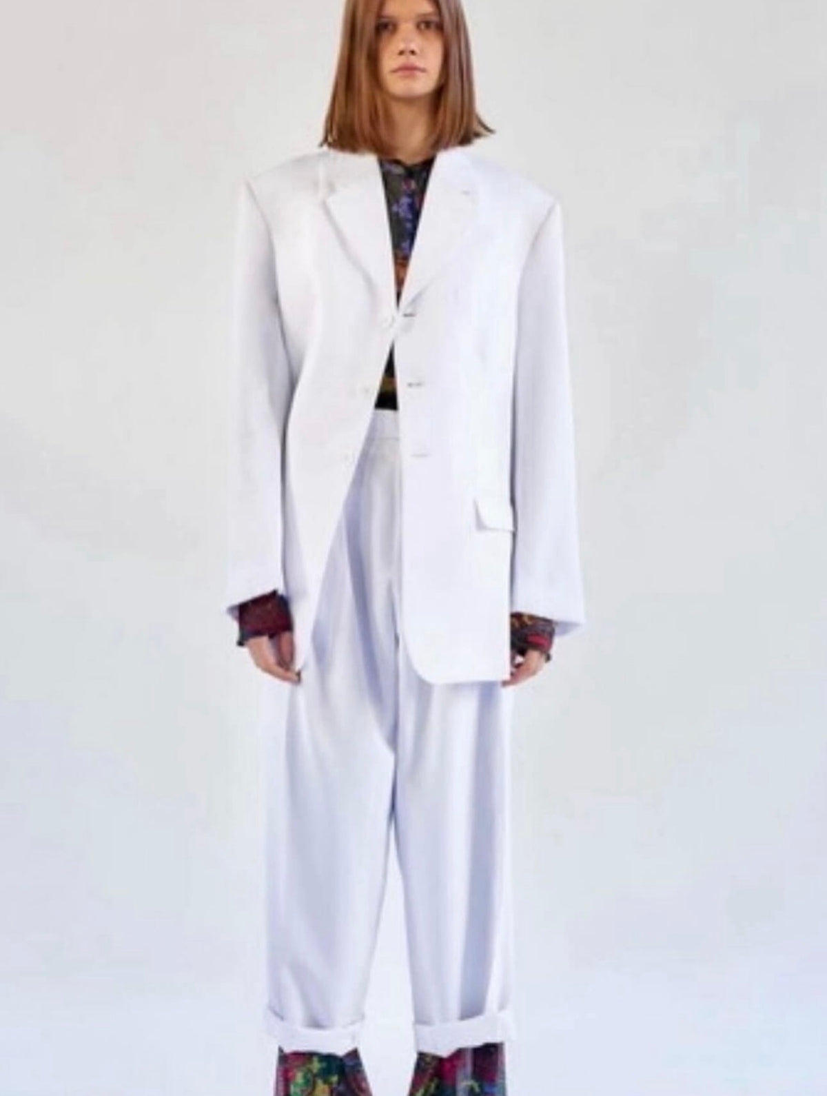The White Ad Campaign Pants