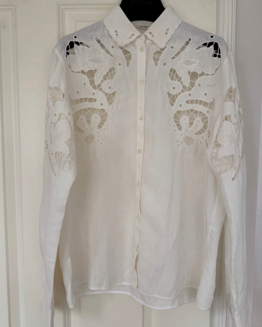 The White Embroidered Shirt