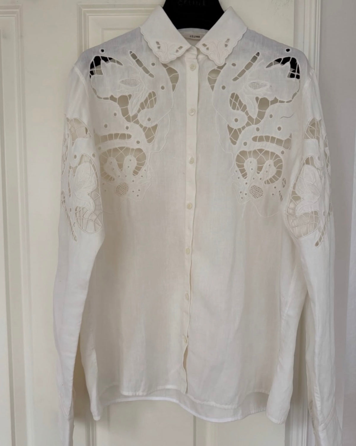 The White Embroidered Shirt