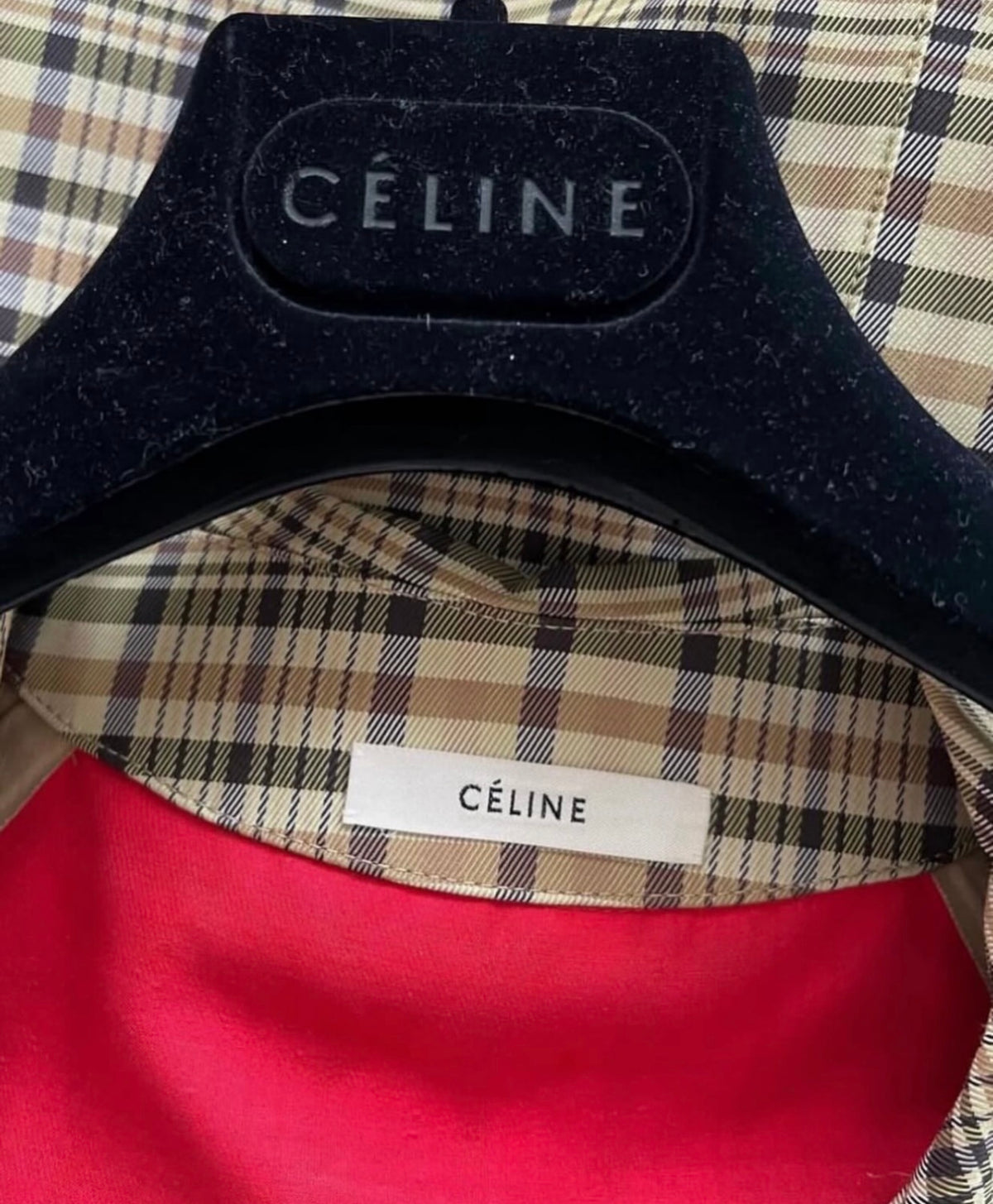 The Check Mackintosh Coat