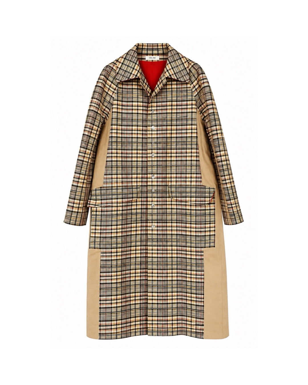 The Check Mackintosh Coat