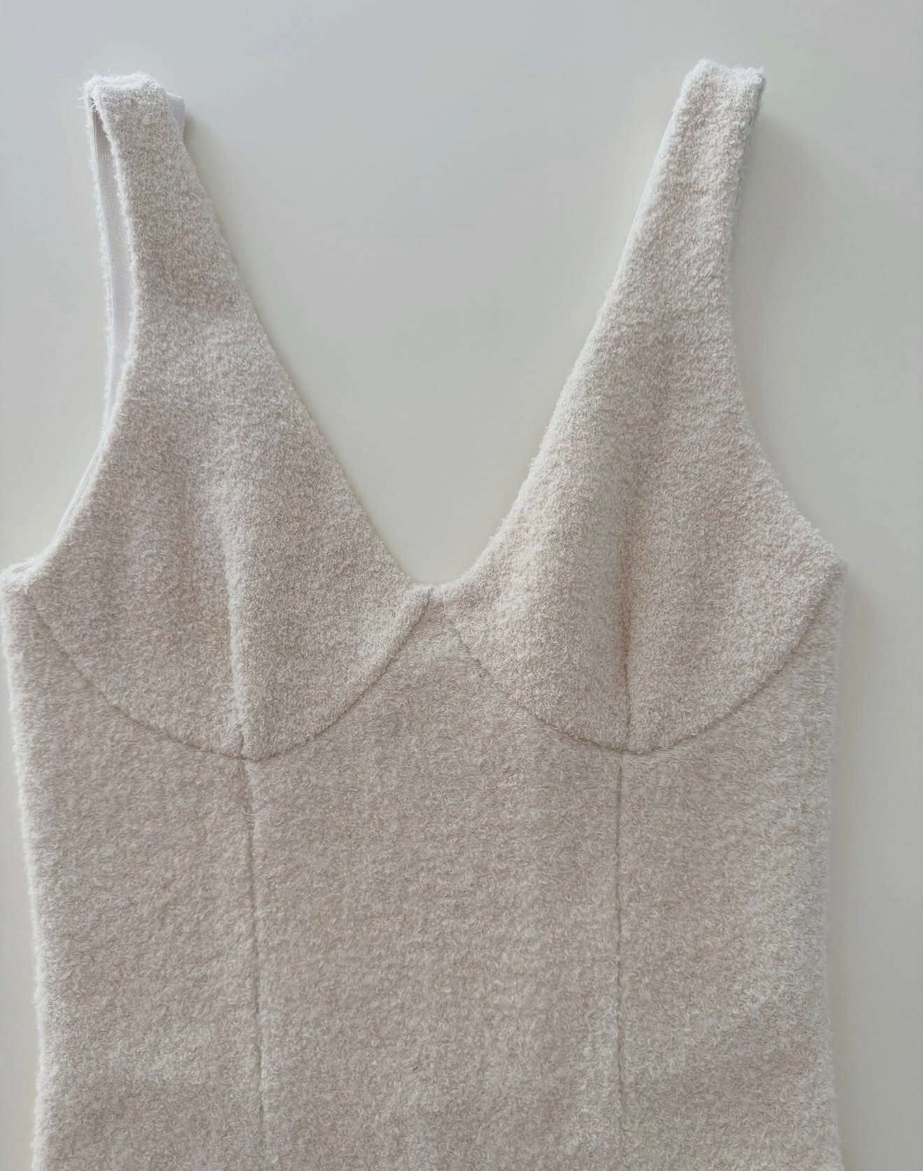 The Ad Campaign Alpaca Boucle Wool Dress