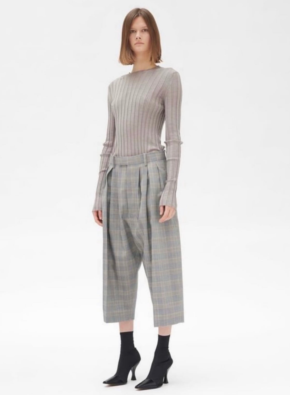 The Bermuda Pants in Fancy Prince of Wales Check