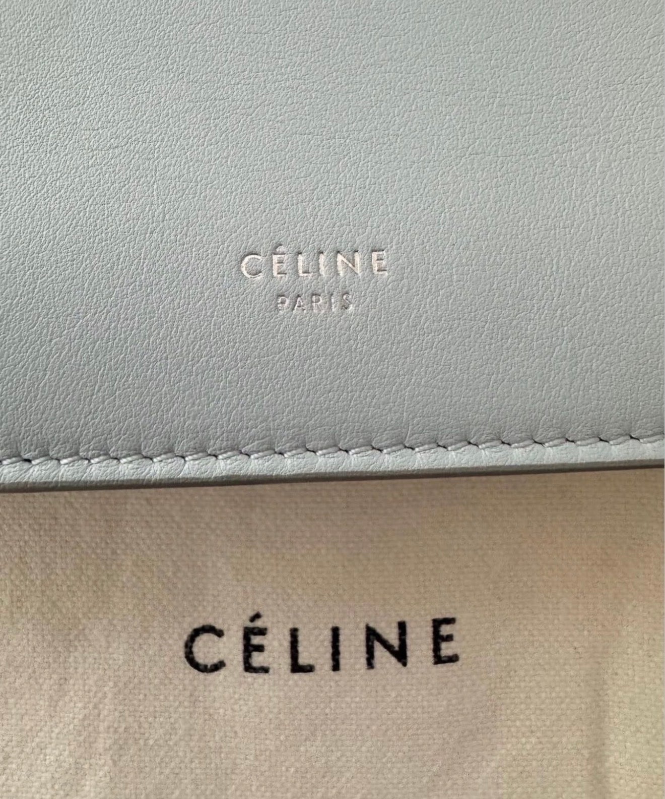 The Mini Clasp Bag in Light Blue