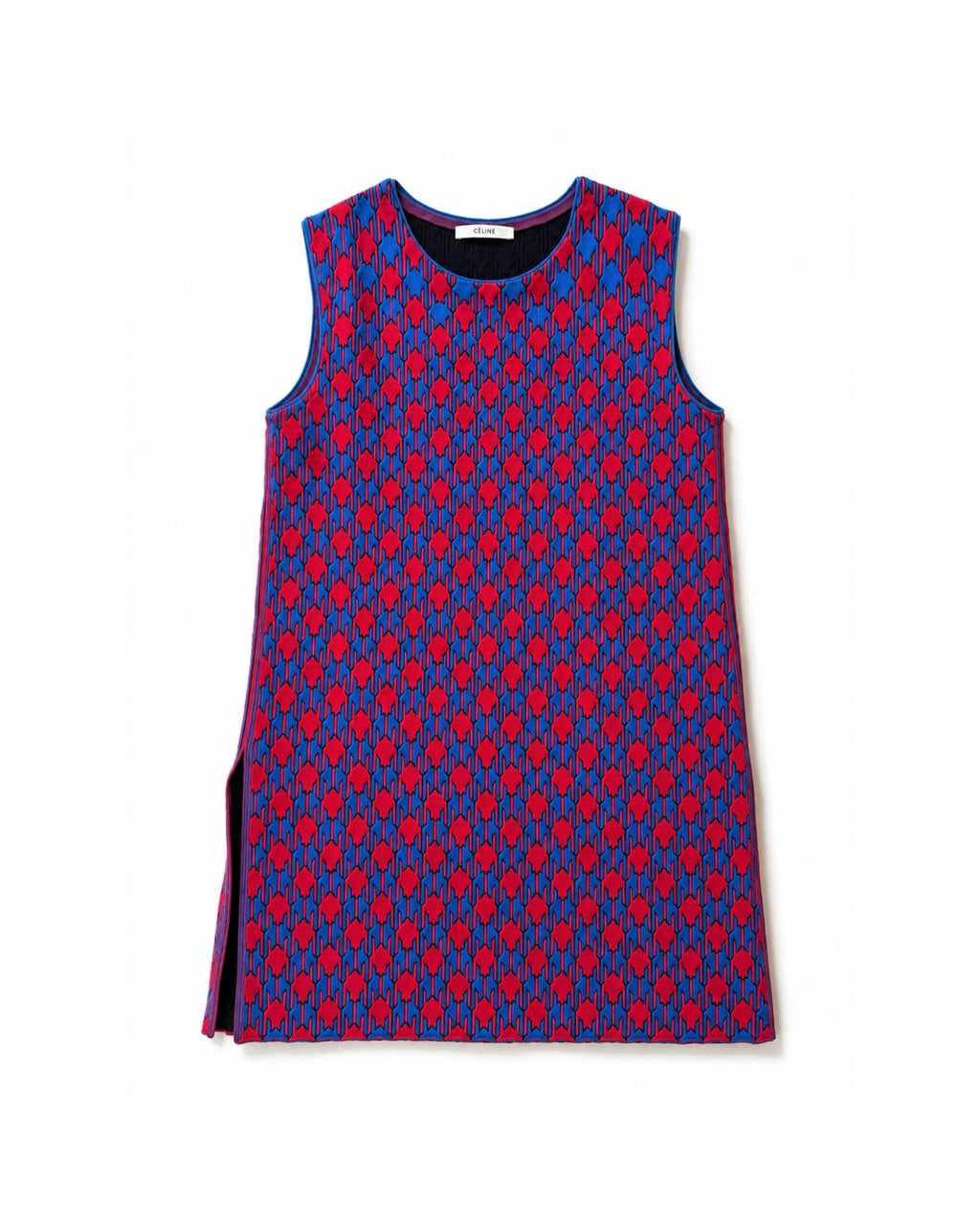The Ad Campaign Two-Toned Top in Jacquard Knit