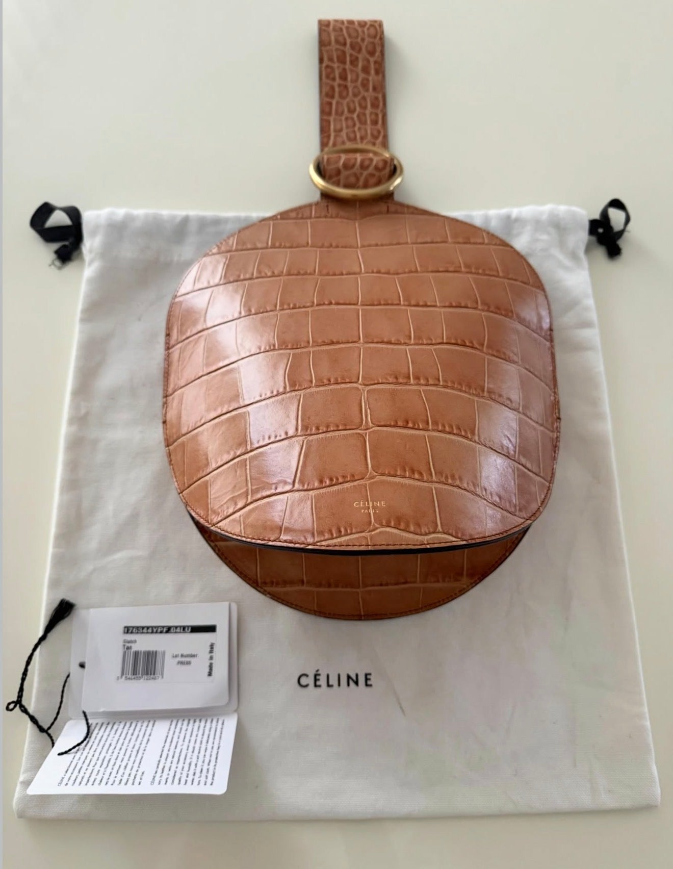 The Ad Campaign Curved Clutch