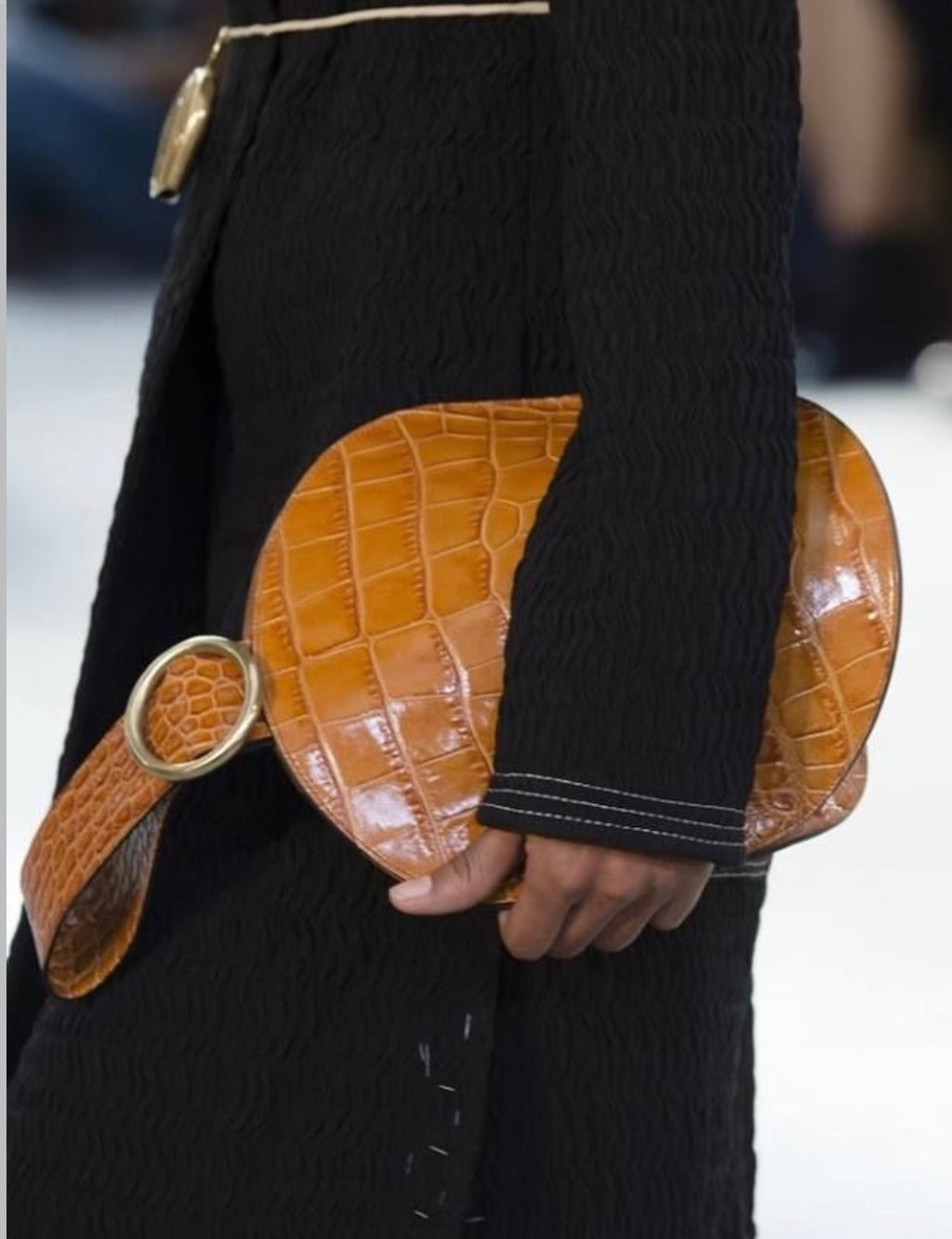 The Ad Campaign Curved Clutch