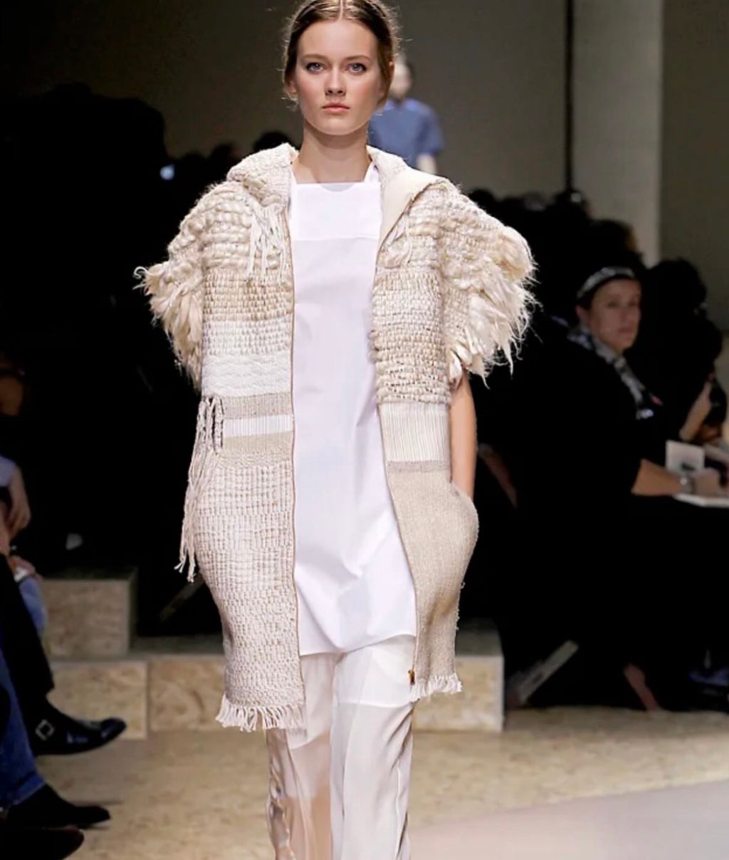 The Handwoven Hooded Coat