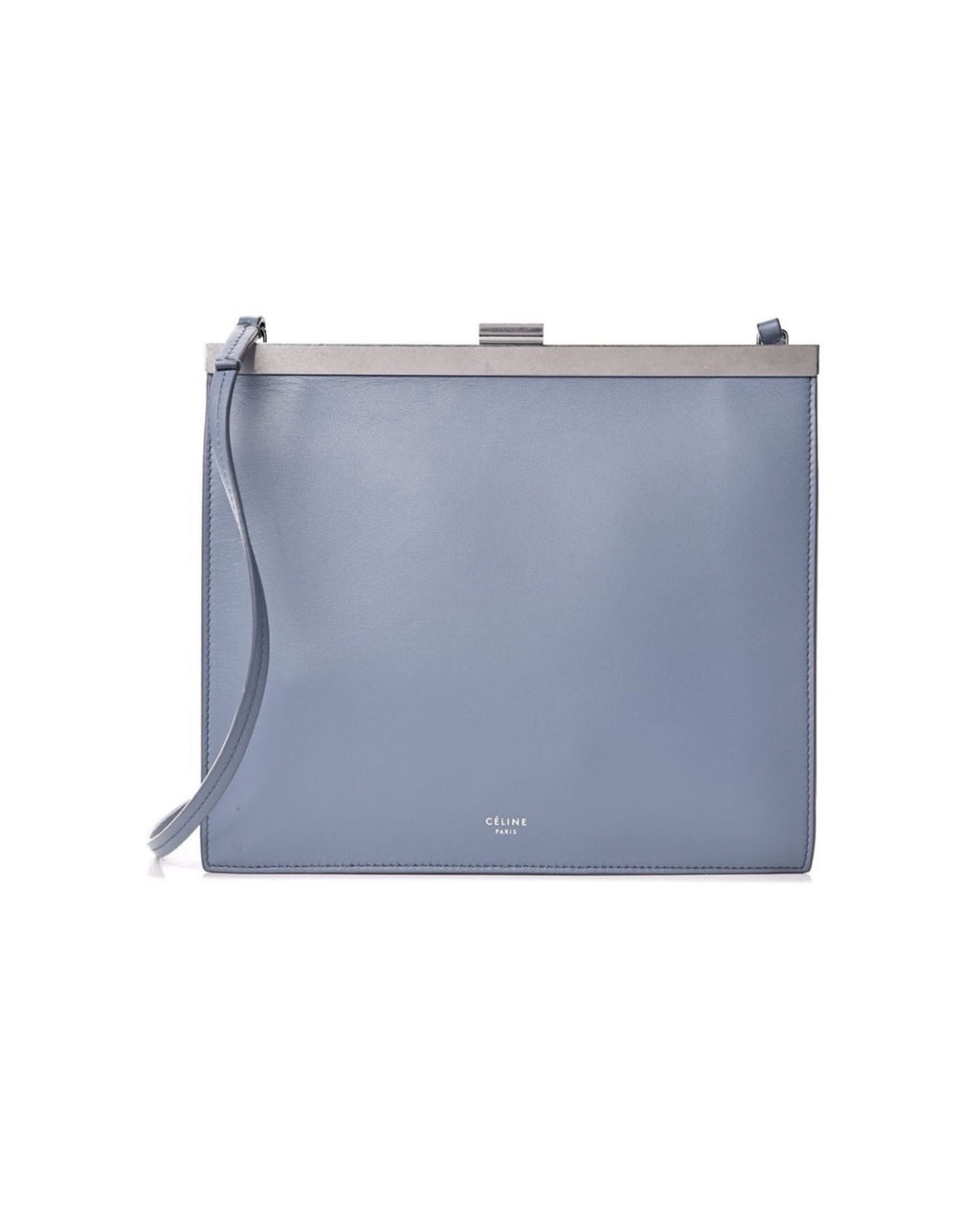 The Mini Clasp Bag in Light Blue