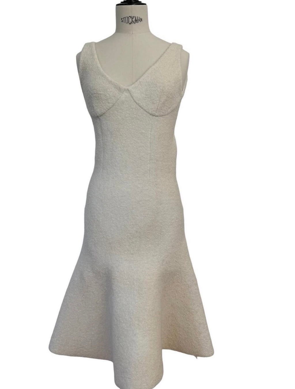 The Ad Campaign Alpaca Boucle Wool Dress