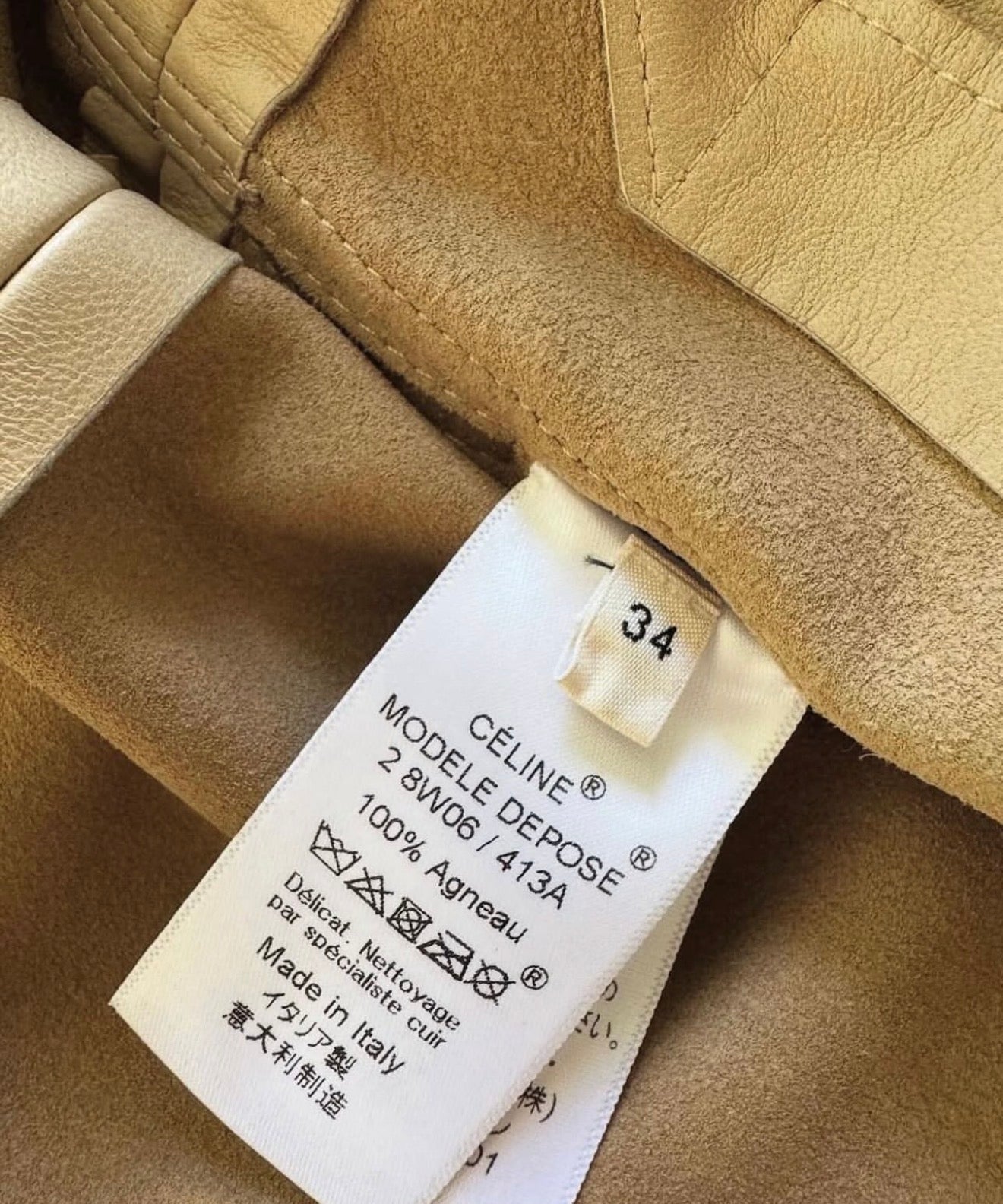 The Ad Campaign Leather Trench Coat