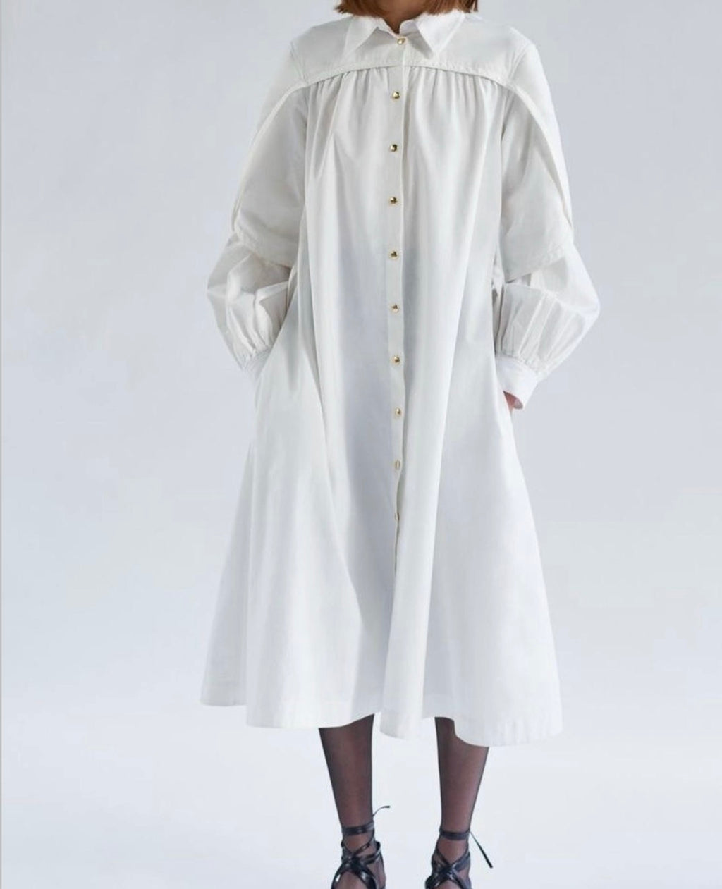 The White Cotton Dress