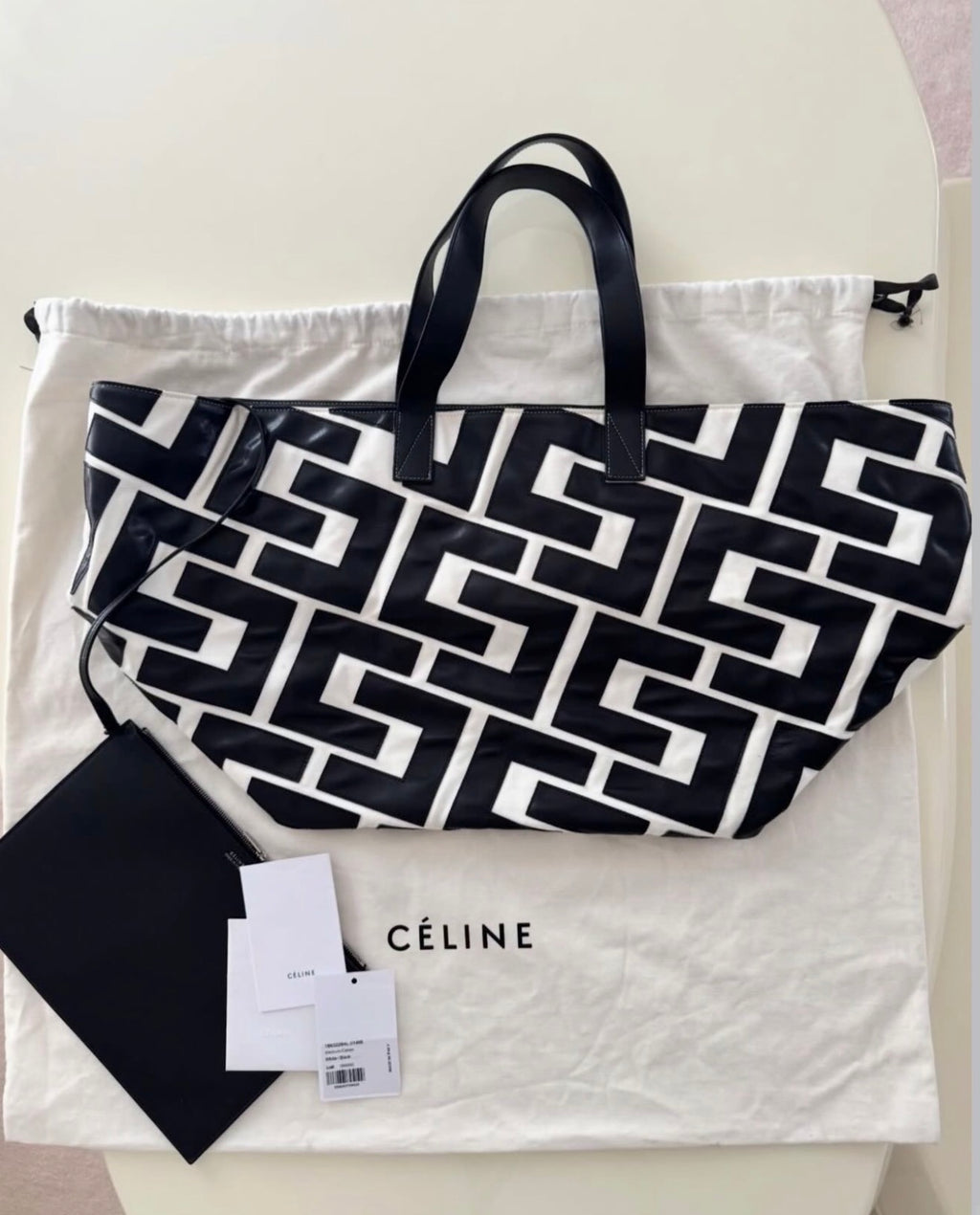 The Cabas Patchwork Tote Bag