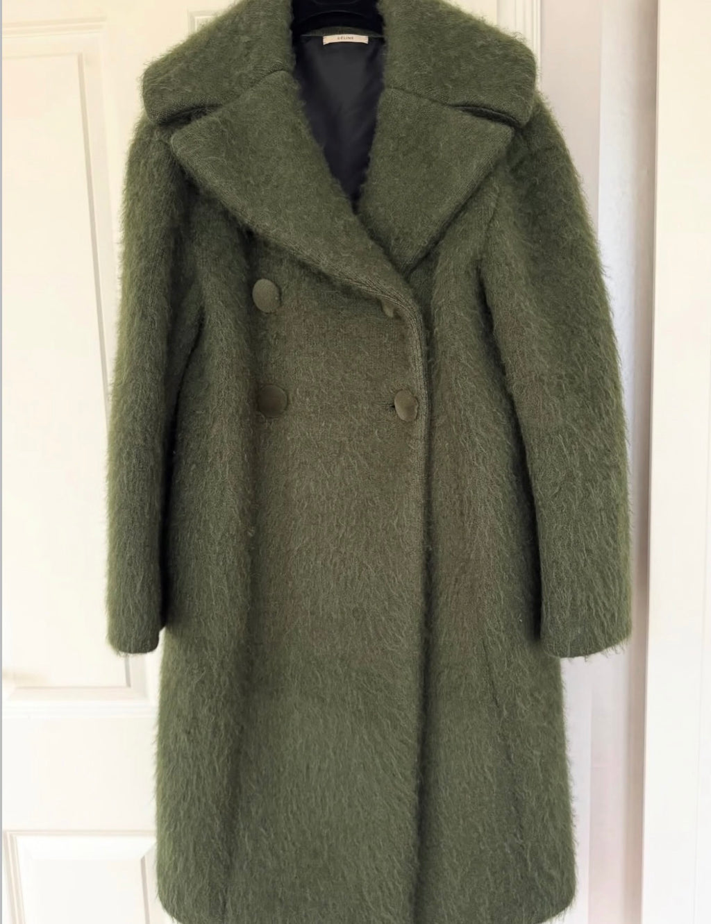 The Mink Detail Ad Campaign Coat