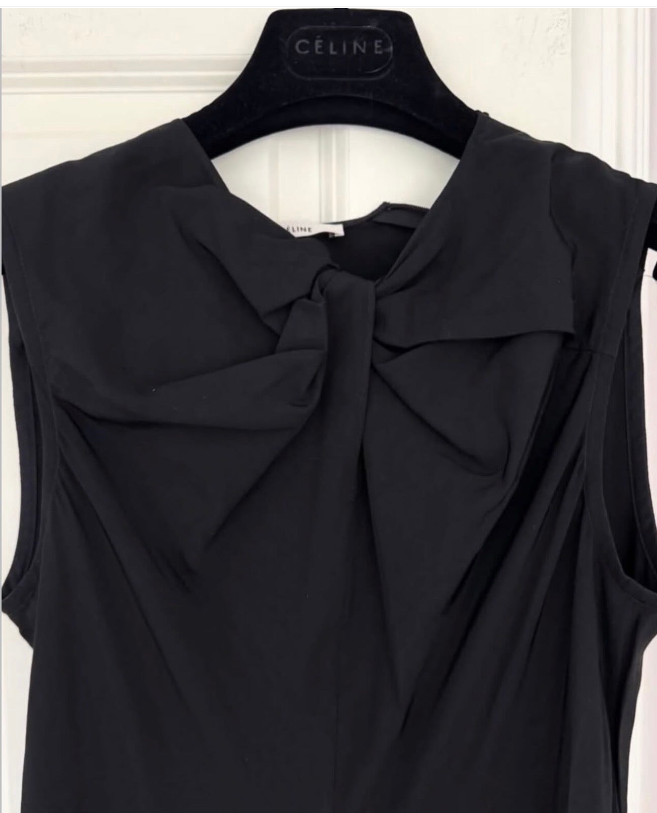 The Black Knotted Dress