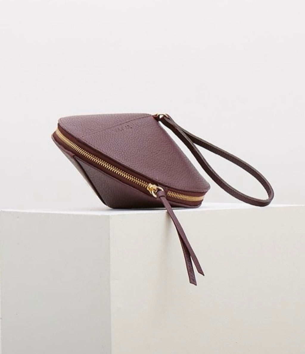 The Wonderland Fox Print Silk Foulard Purse Clutch
