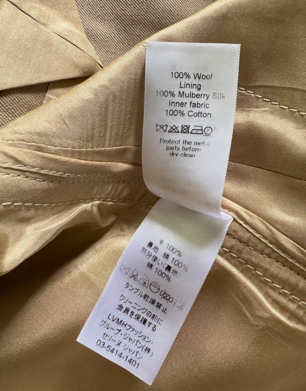 The Tailored Coat in Taupe Wool Garbadine