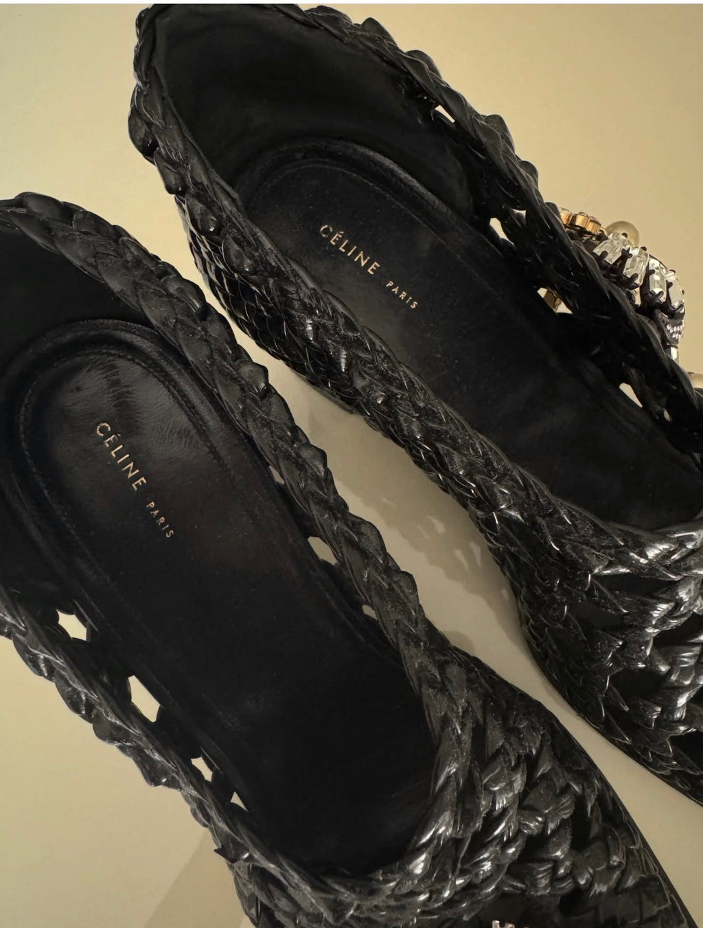 The Crystal & Pearls Jewel Pumps