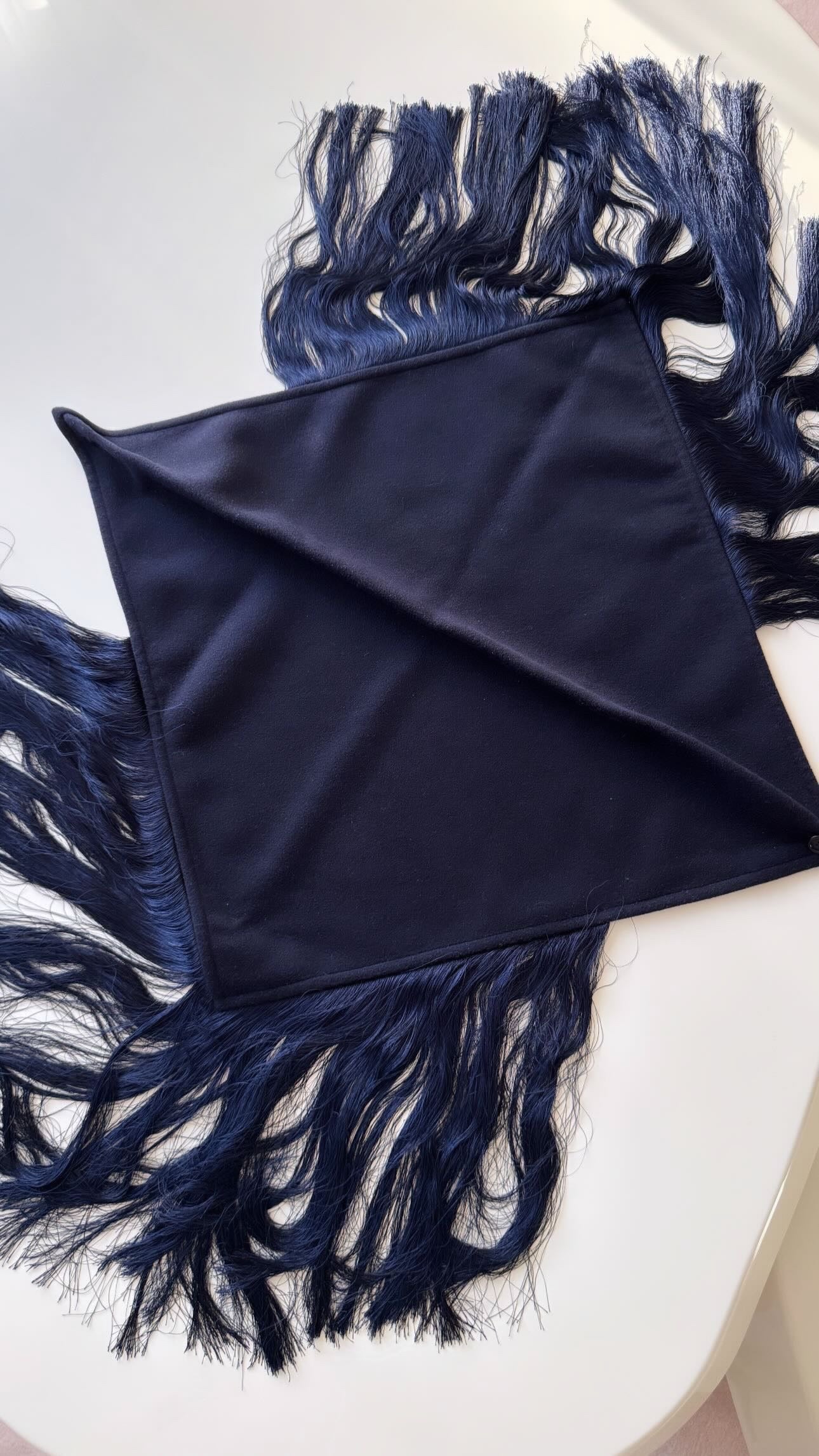 Cashmere Fringe Scarf