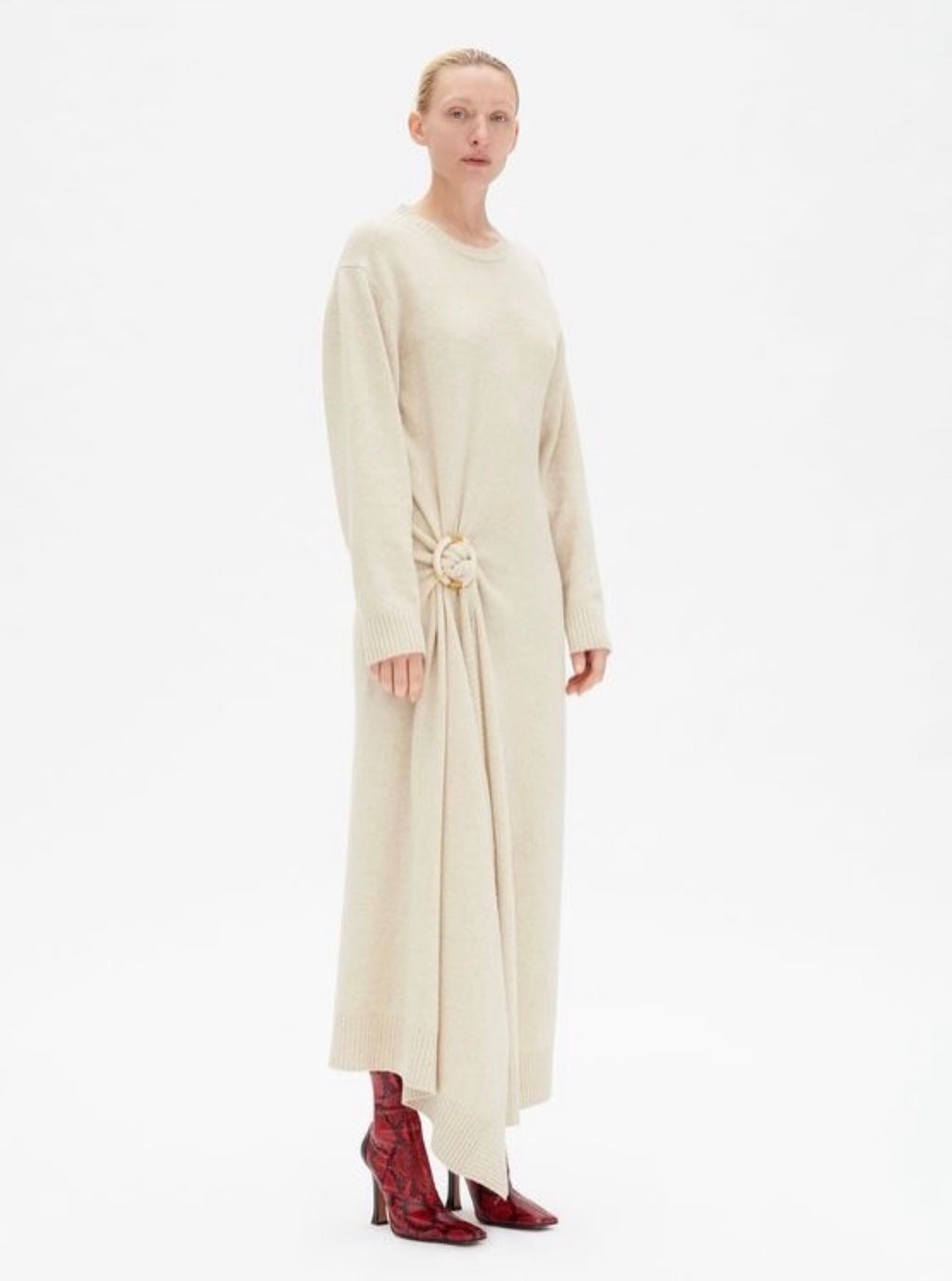 The Knotted Jewelry Pin Dress