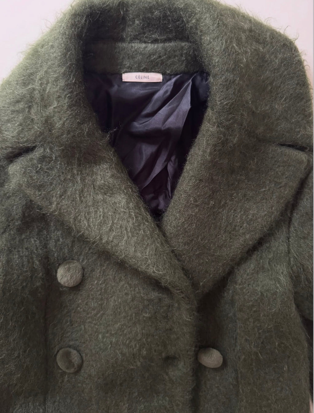 The Mink Detail Ad Campaign Coat