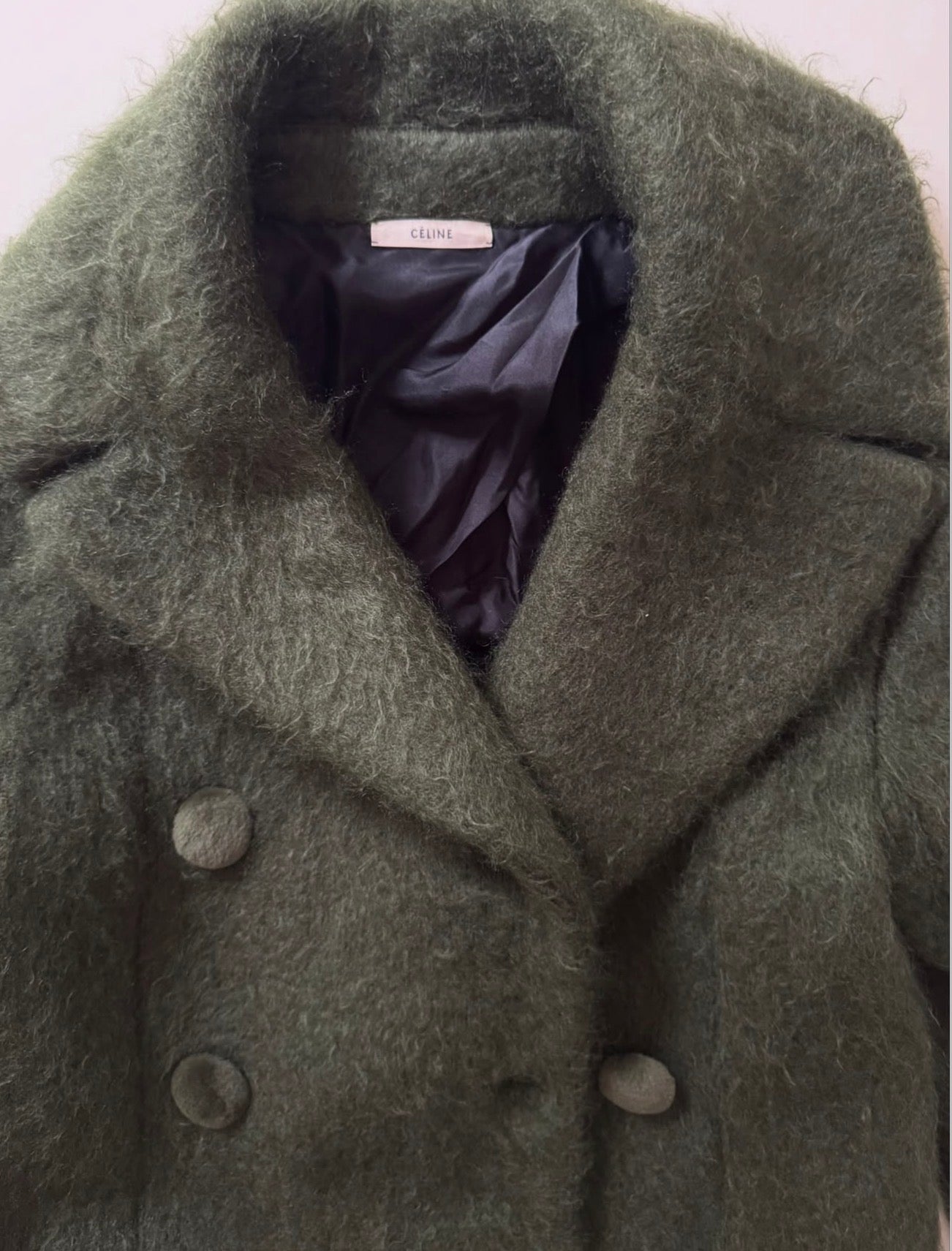The Mink Detail Ad Campaign Coat