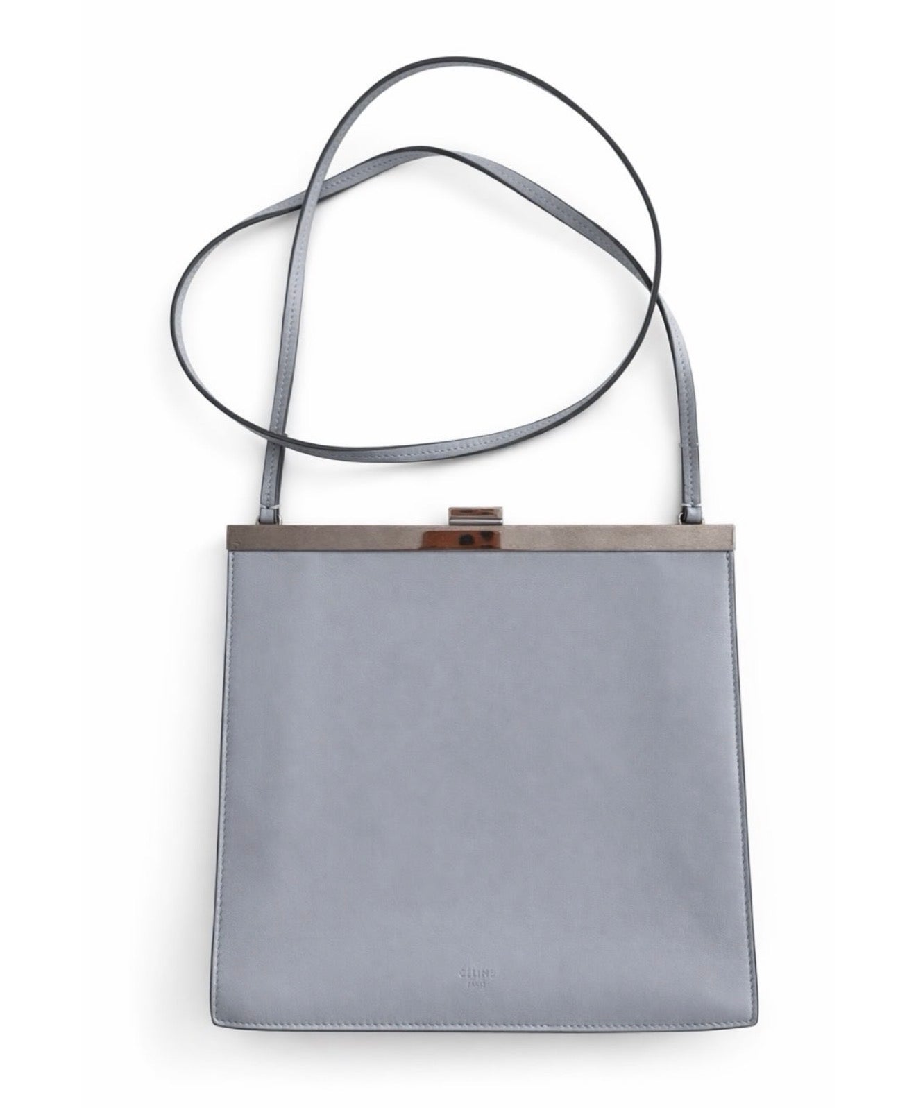 The Mini Clasp Bag in Light Blue