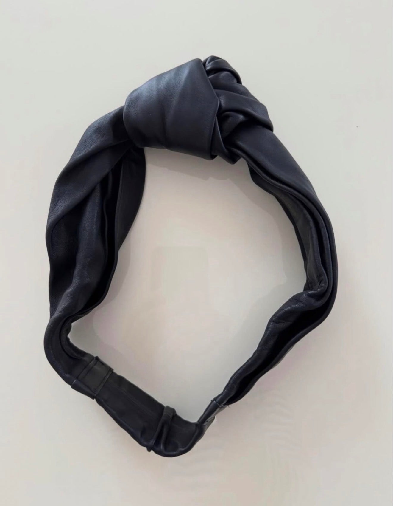 The Leather Knot Headband