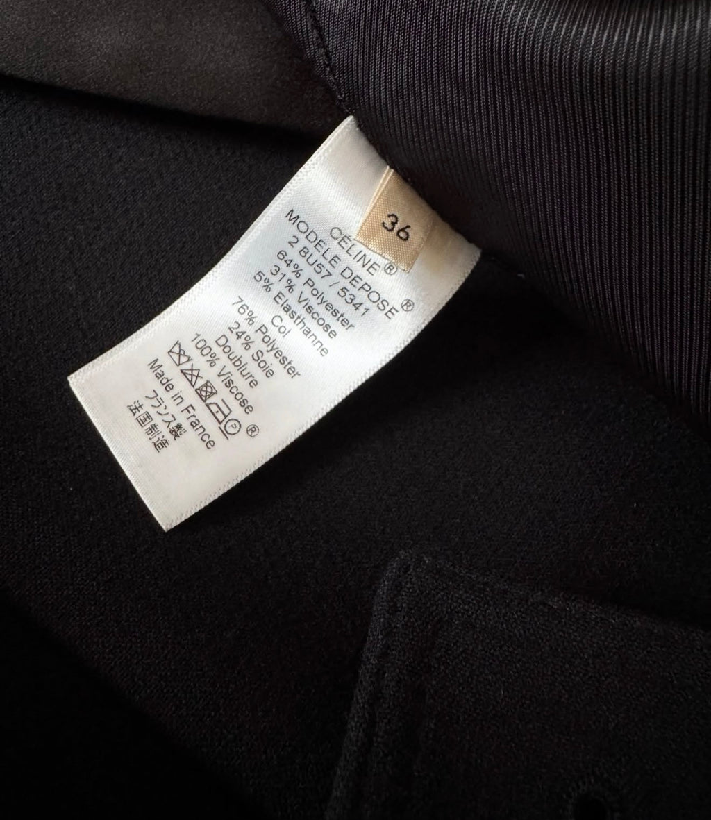 The Tuxedo Coat with Belted Detail