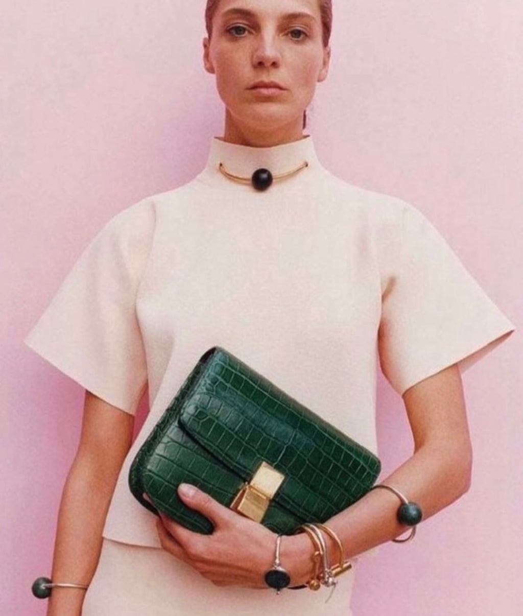The Ad Campaign Slate Bow Bangle