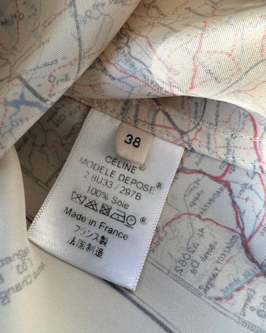 The Map Print Coat