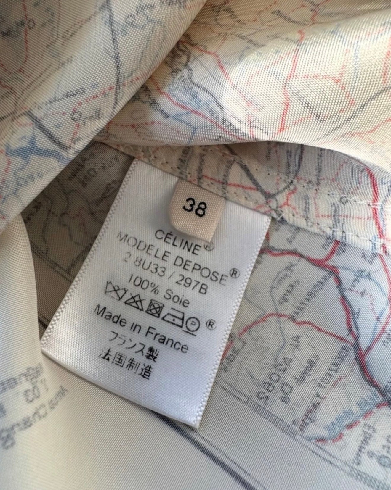 The Map Print Coat