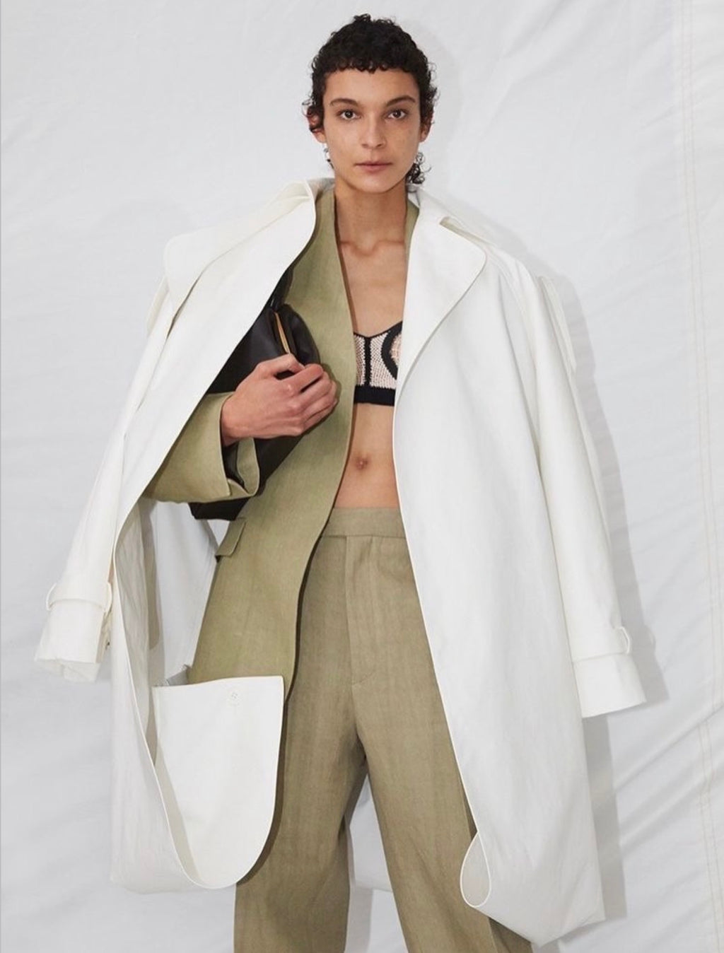 The Ad Campaign Double Layered Coat