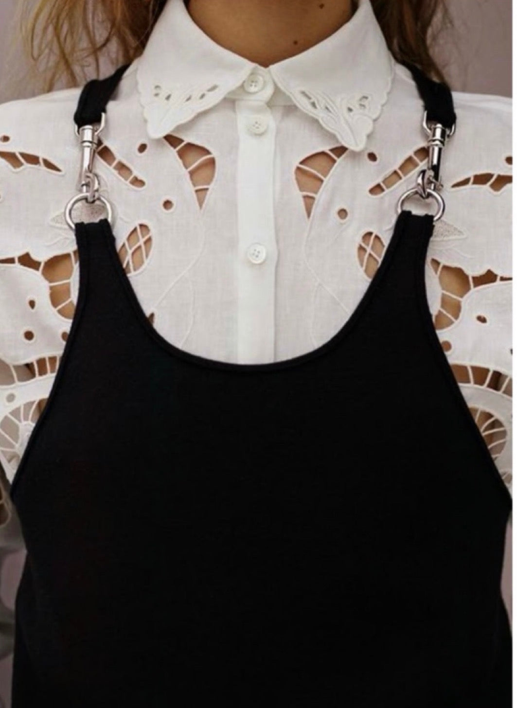 The White Embroidered Shirt