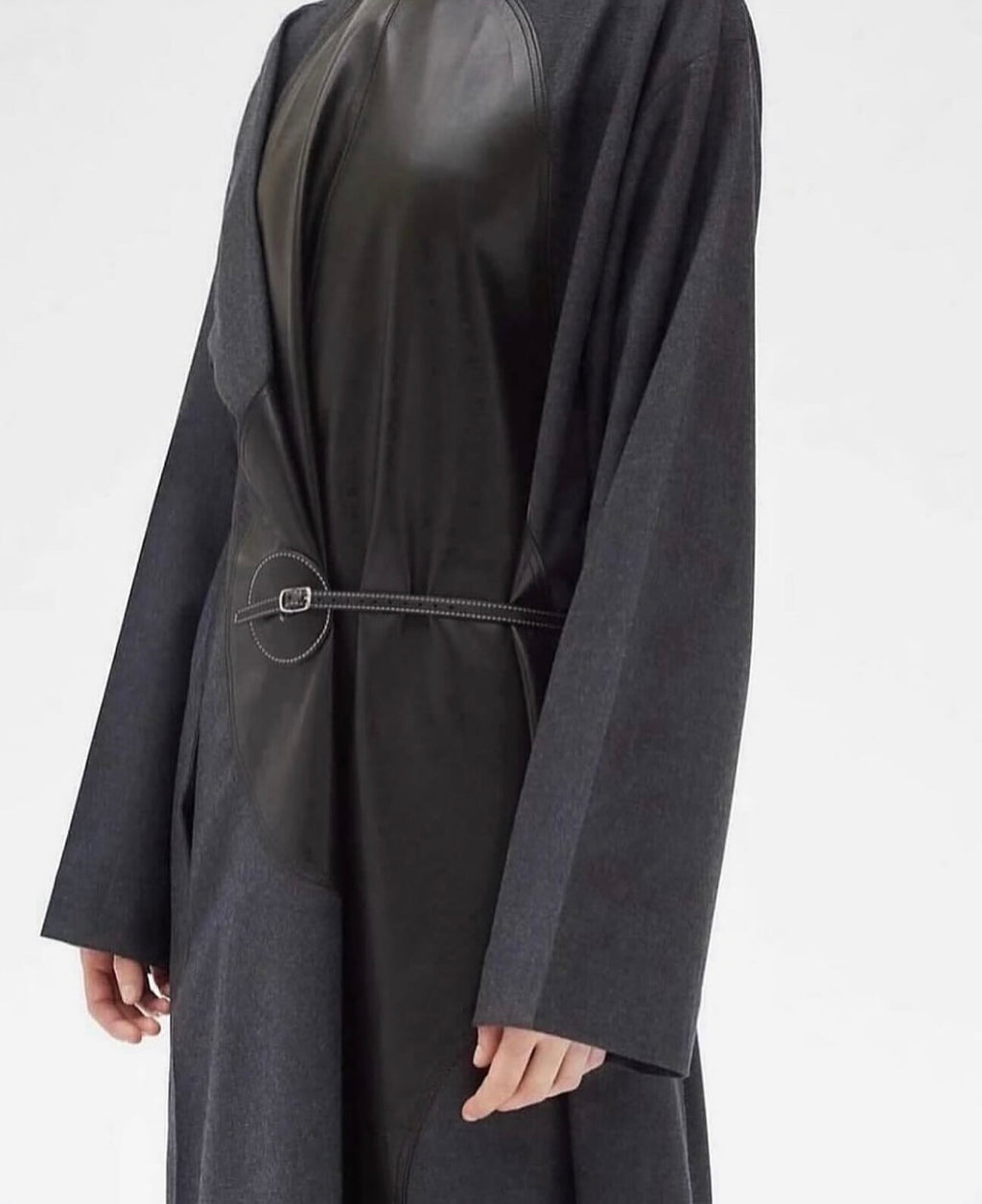 The Leather Patchwork Dress