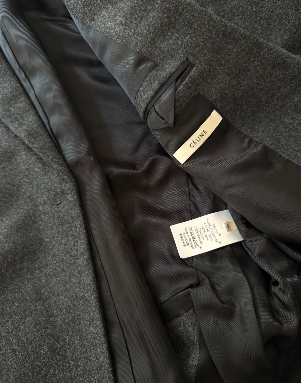 The Anthracite Belted Jacket