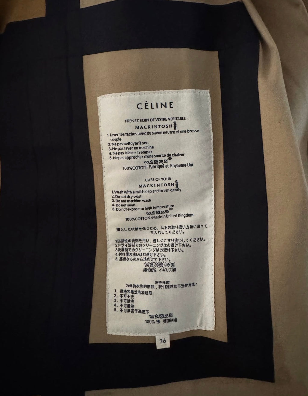 The Mackintosh Coat