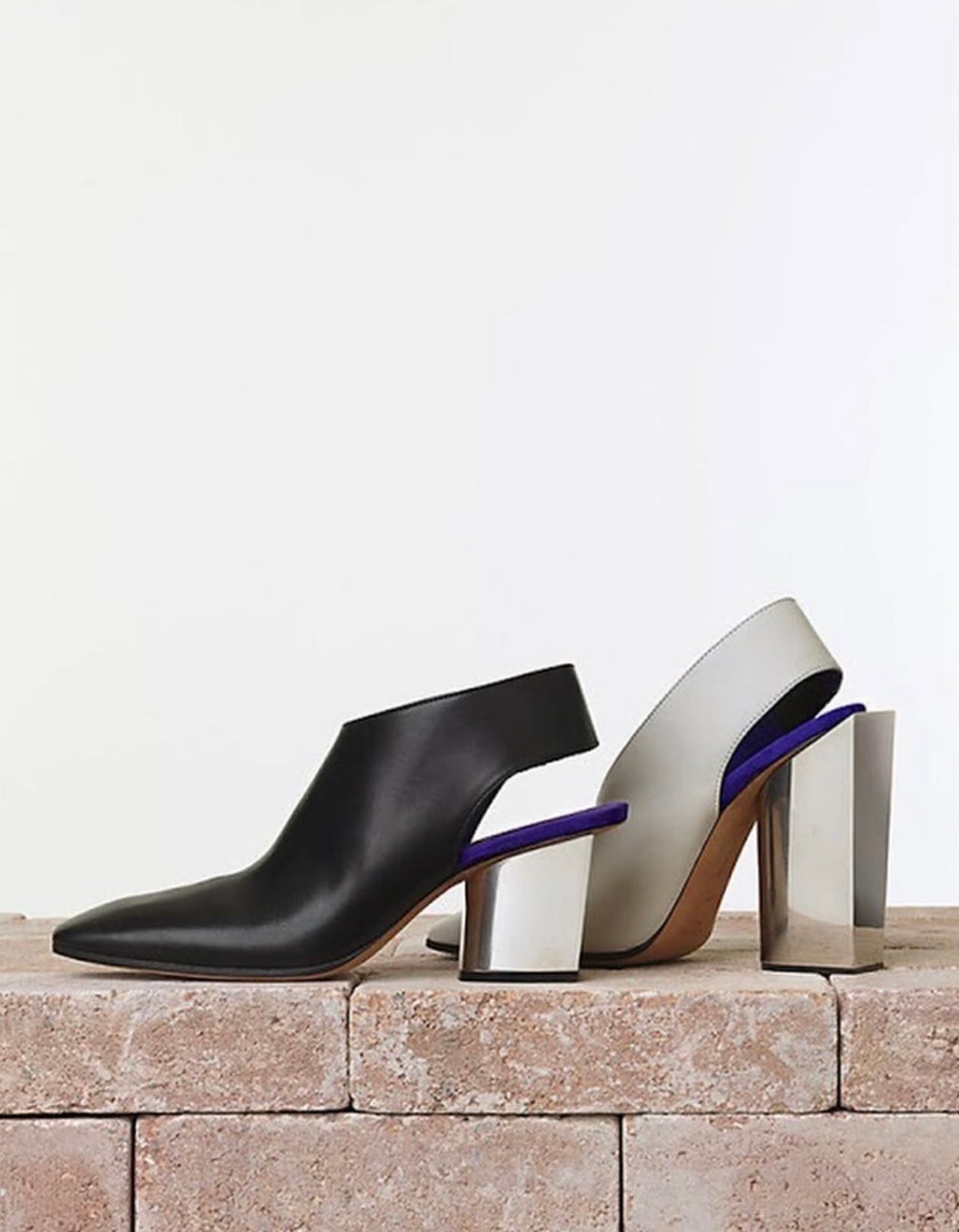 The Metal Heel Mules