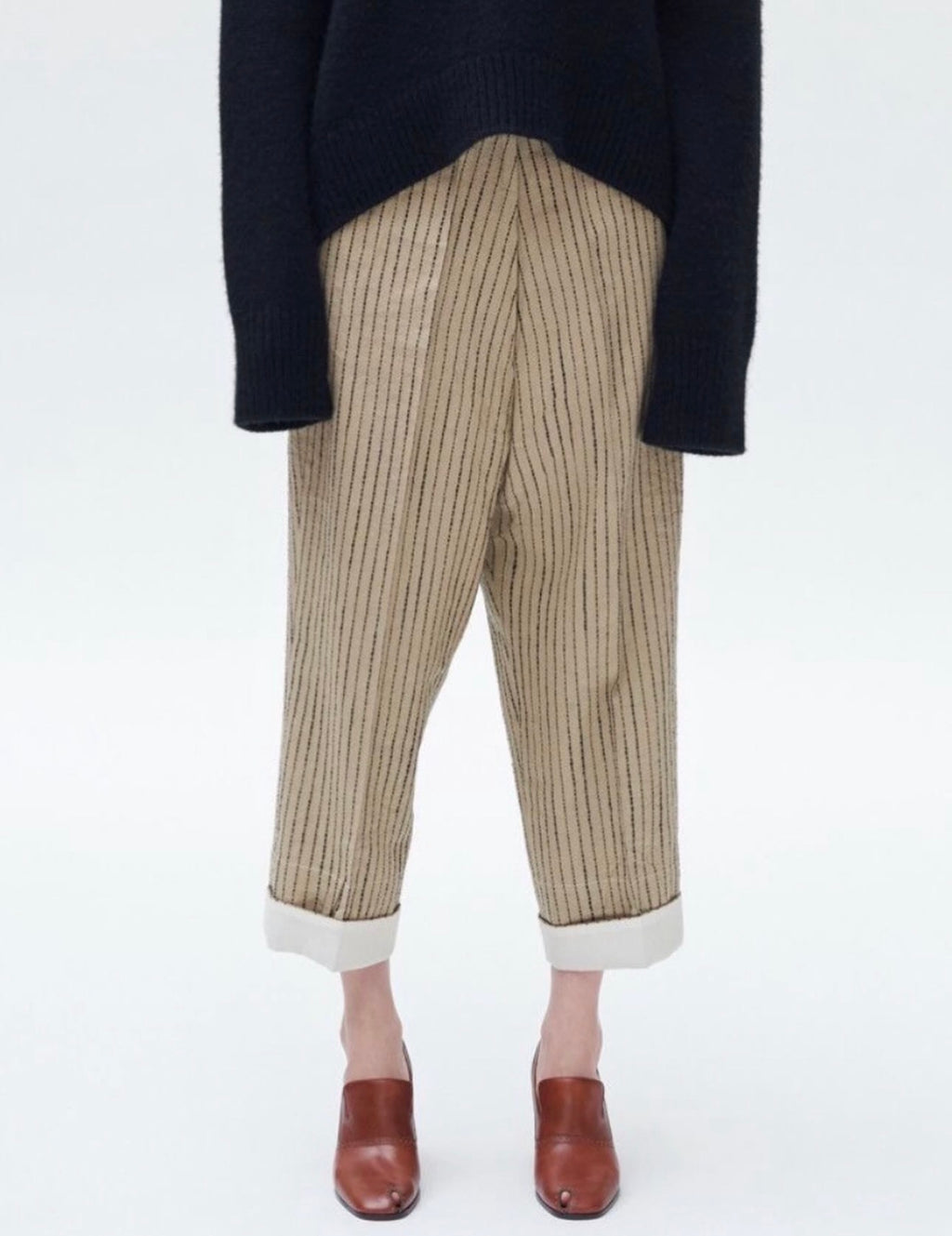 The Cropped Linen Pants
