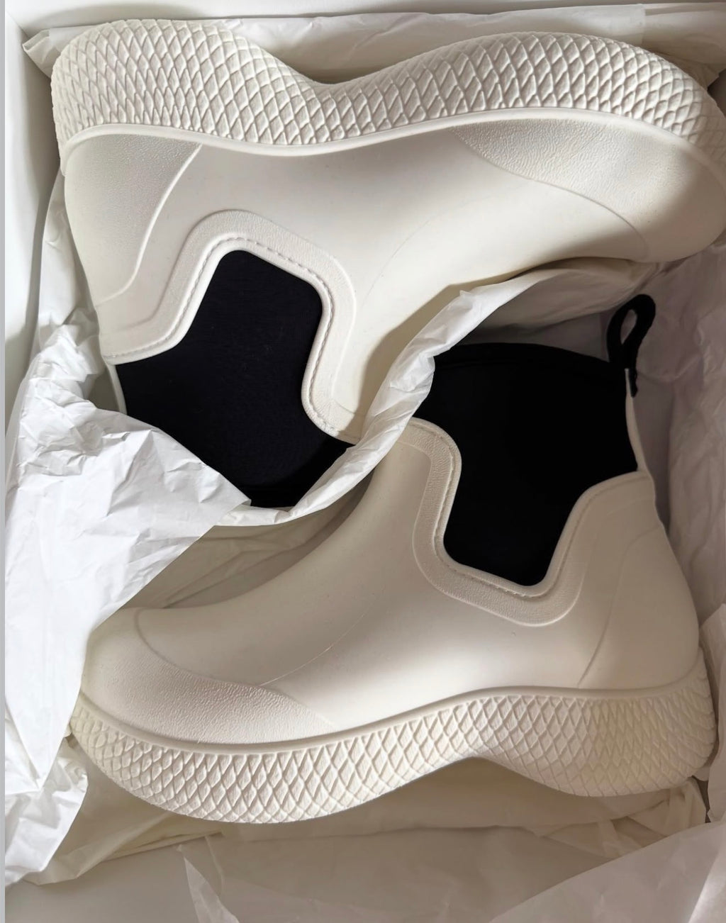 The White Rubber Boots