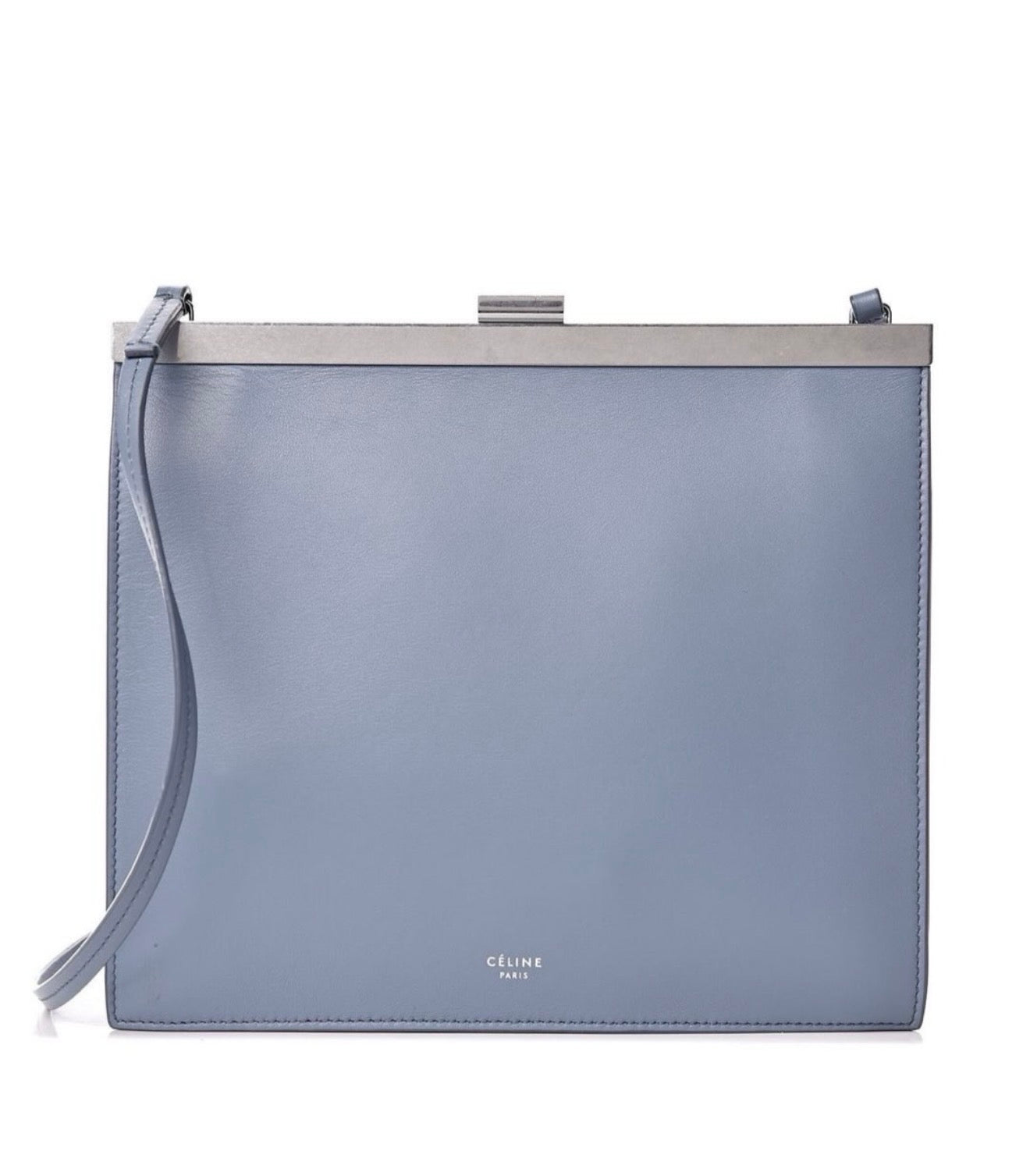 The Mini Clasp Bag in Light Blue