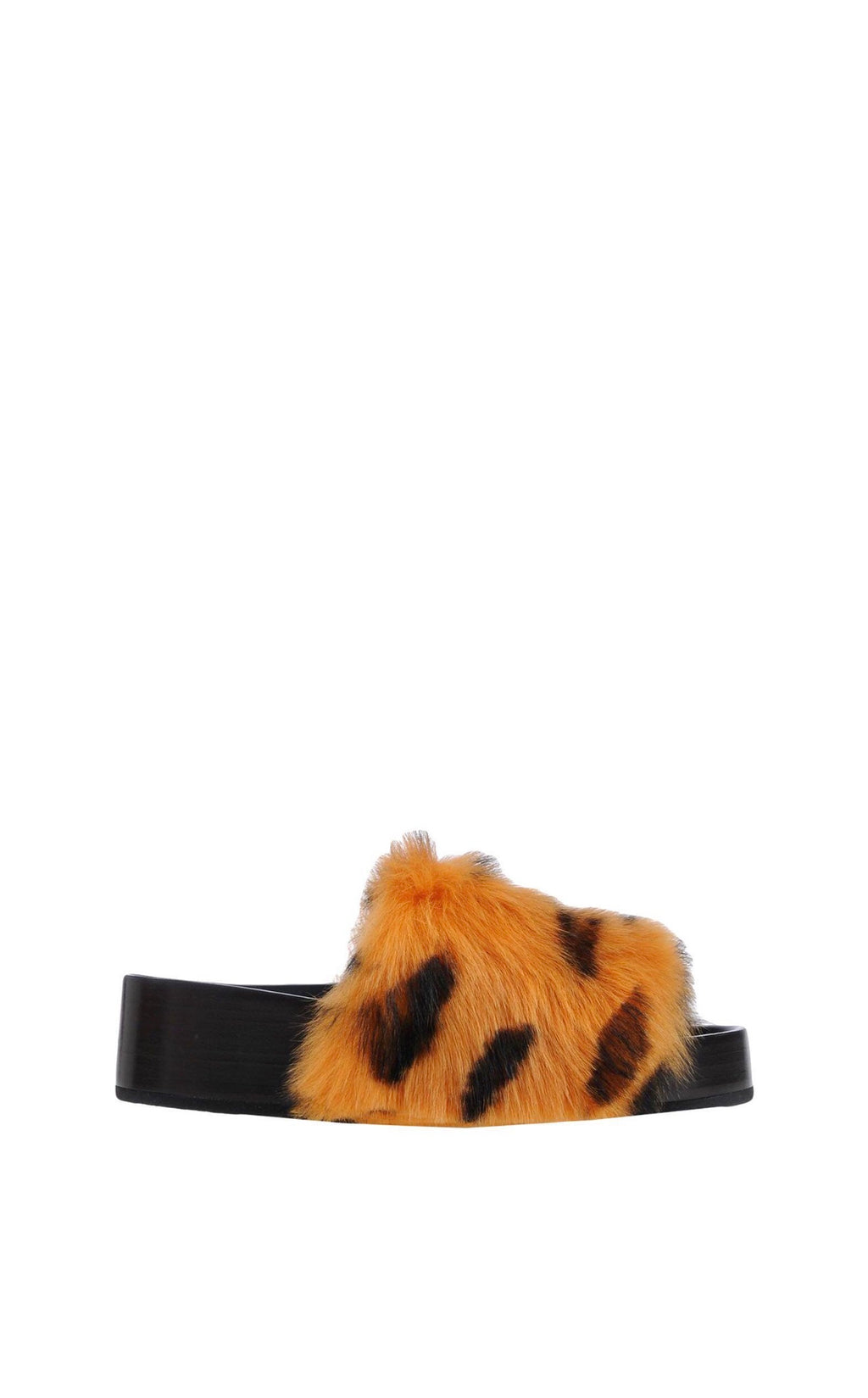 The Boxy Leopard Sandals